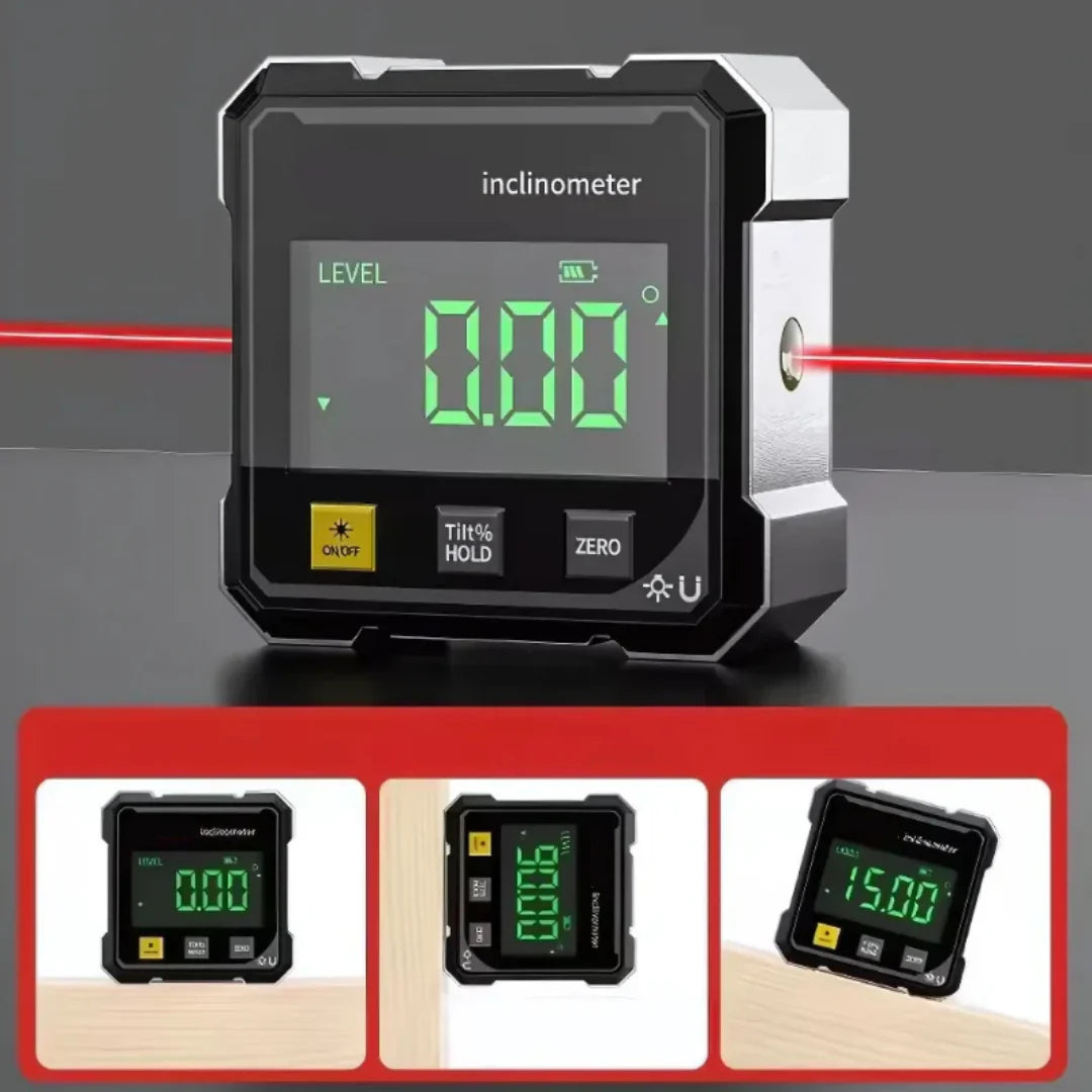 Digital Laser Angle Finder Protractor Tool
