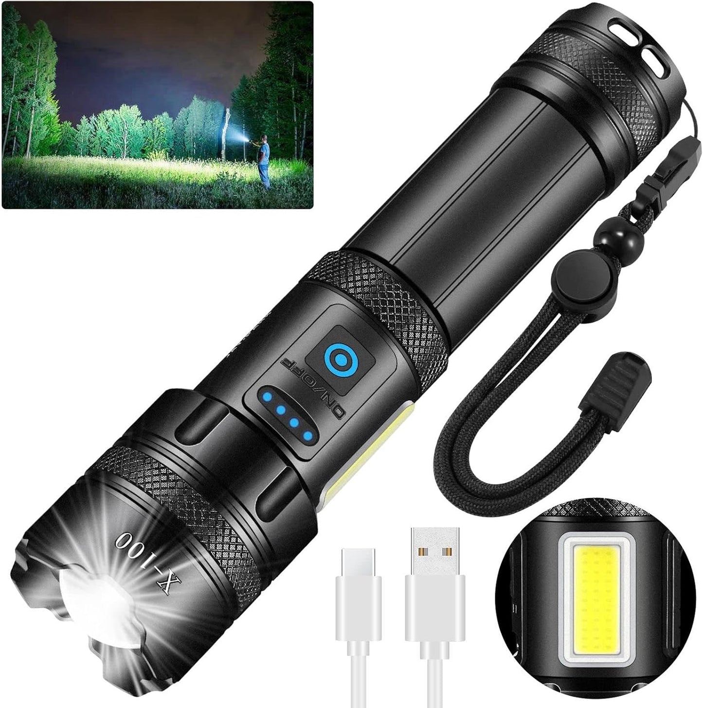 Magnetic emergency lamp
