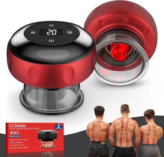 Smart electric cupping device – pain relief and relaxation at home